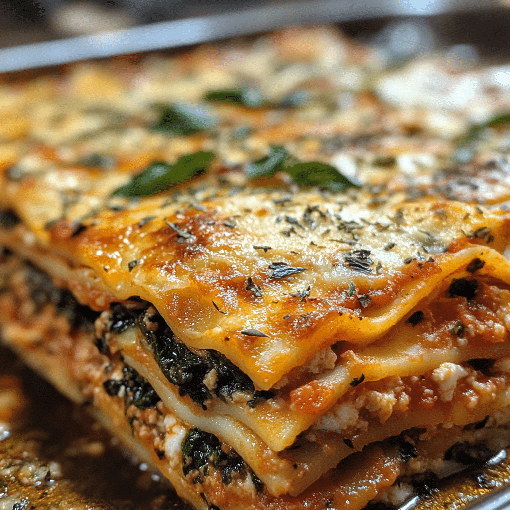 Quick and Healthy Spinach Lasagna for Busy Weeknights featured image