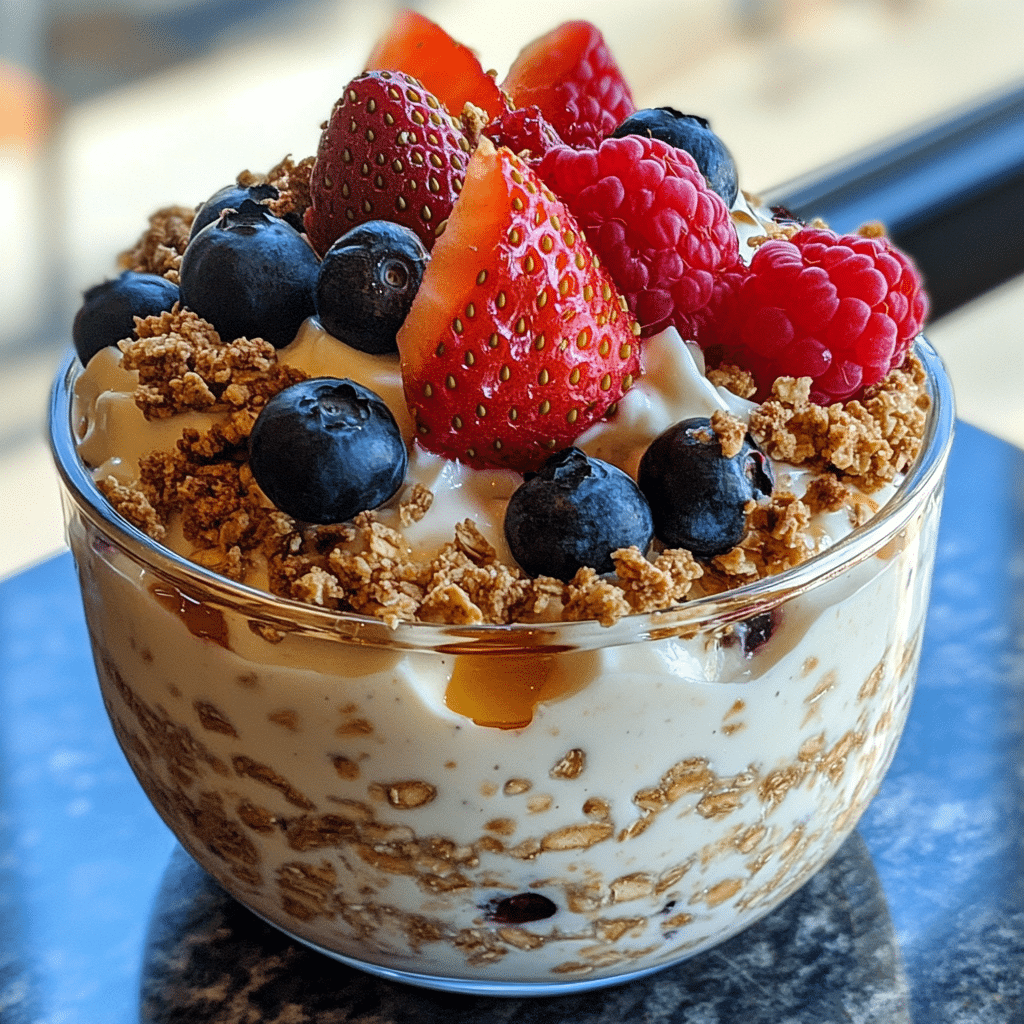 Indulgent Cheesecake Overnight Oats with Creamy Greek Yogurt featured image