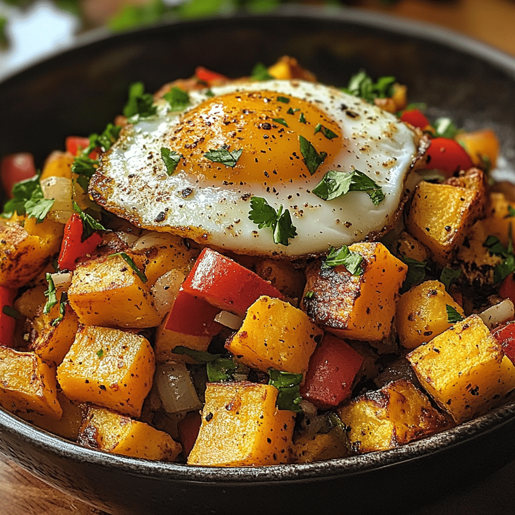 Savor the Warmth of Sweet Potato Breakfast Hash Delight featured image