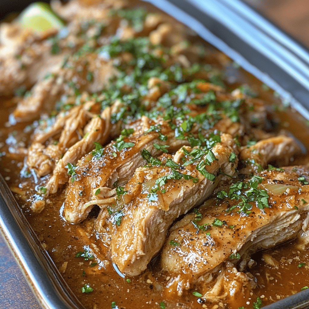 Savory Slow Cooker Shredded Chicken for Heartwarming Meals featured image