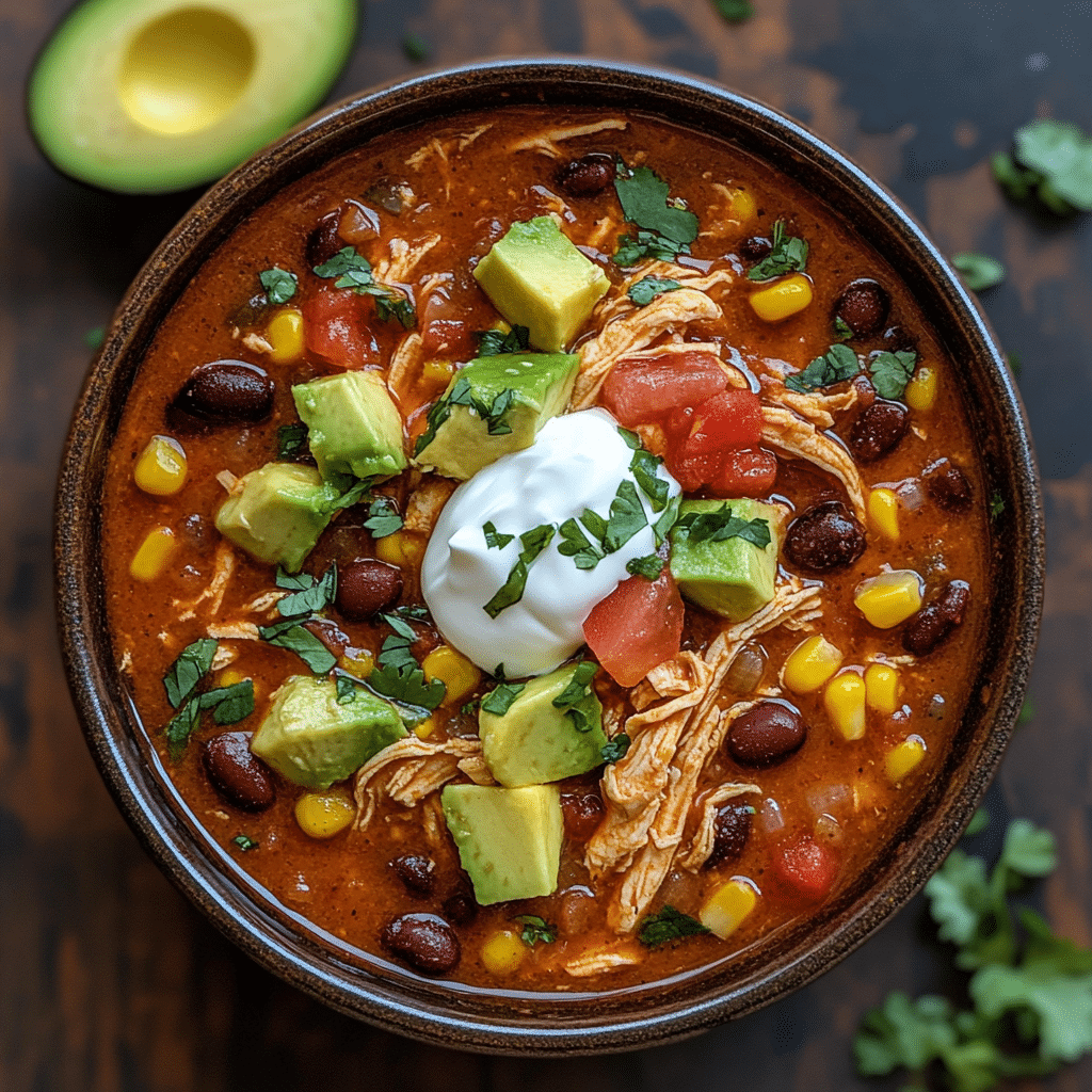 Crock Pot Chicken Taco Chili: Easy Slow Cooker Recipe featured image