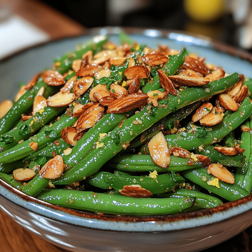Savor the Joy of Homemade Green Beans Almondine Delight featured image