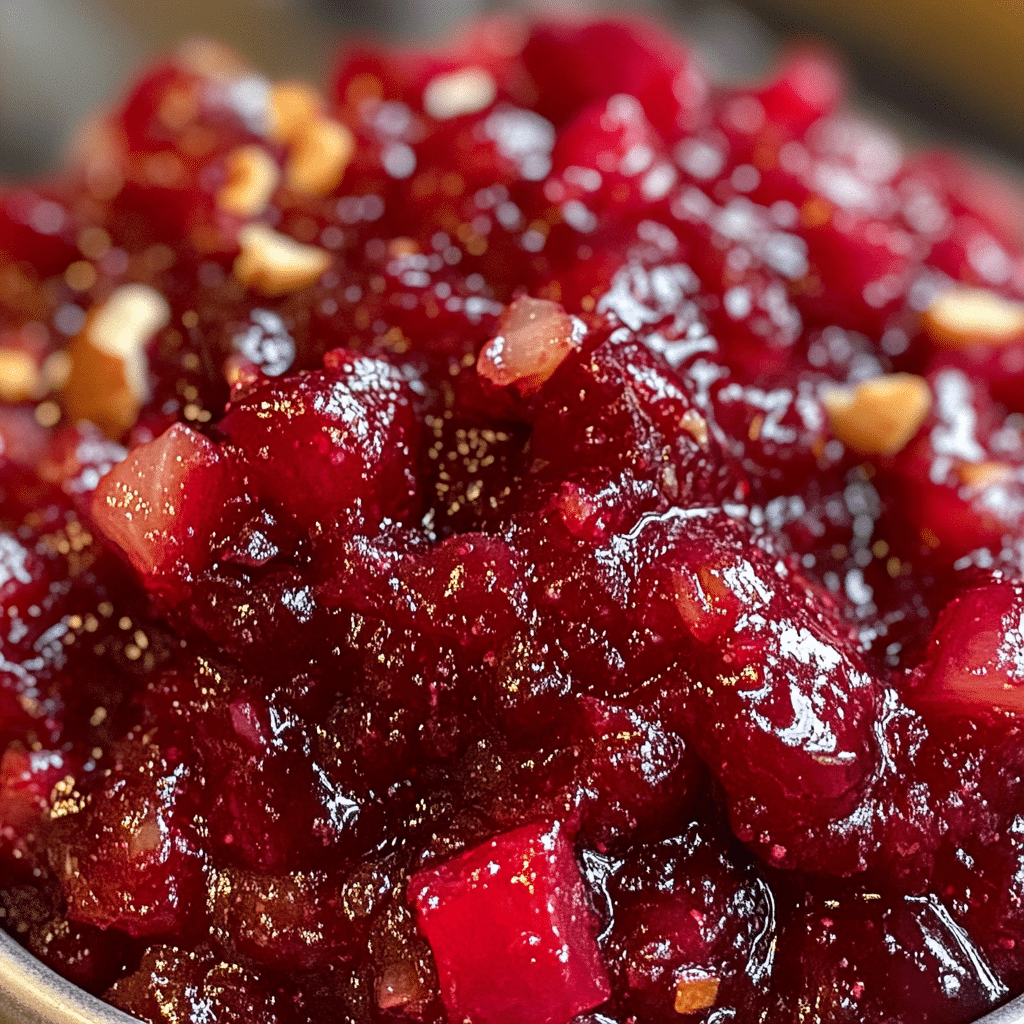 Quick & Flavorful Spiced Cranberry Chutney Recipe featured image