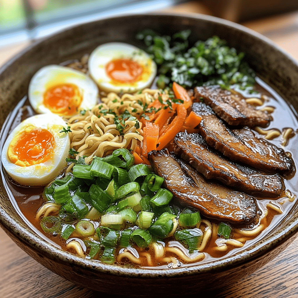 Savory Slow Cooker Ramen with Rich Broth and Tender Noodles featured image
