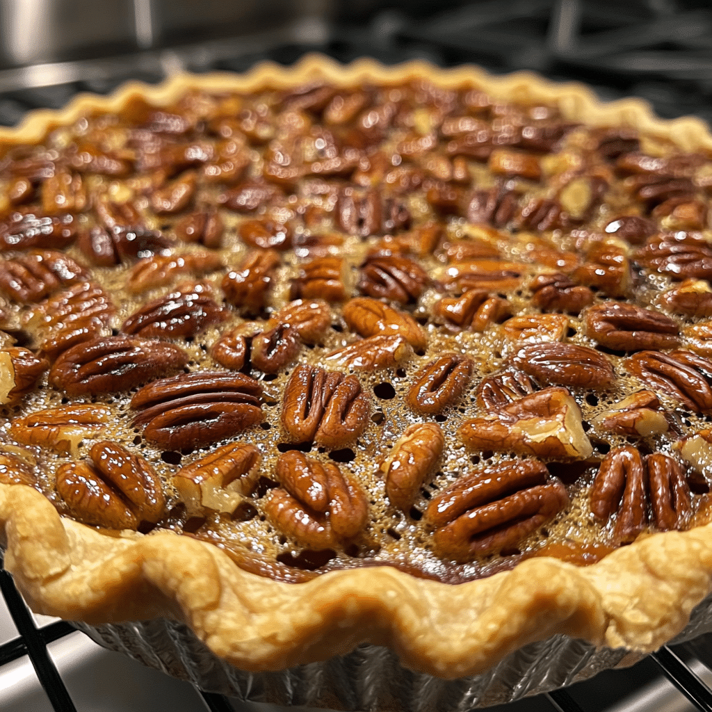 Irresistibly Rich Pecan Pie with Maple Bourbon Twist featured image