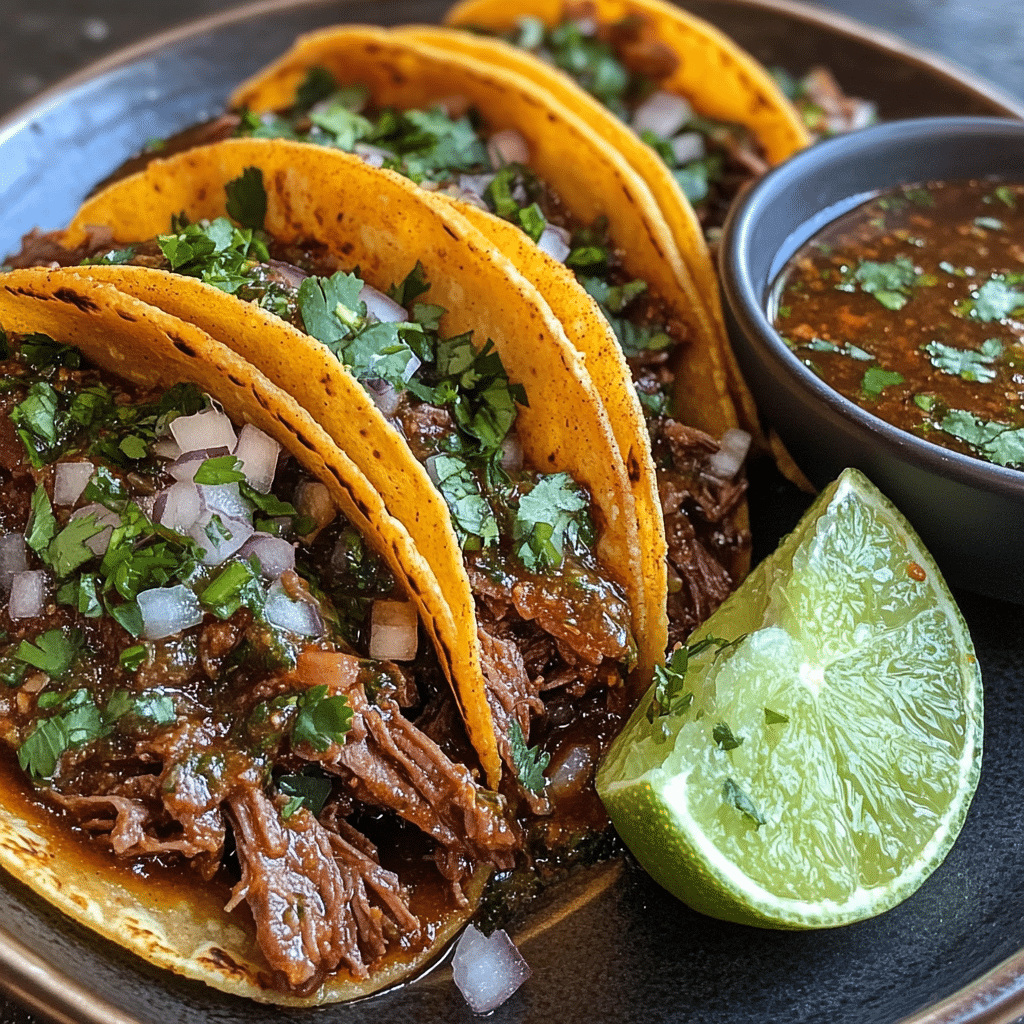 Slow Cooker Birria Tacos Recipe for Delicious Flavor featured image