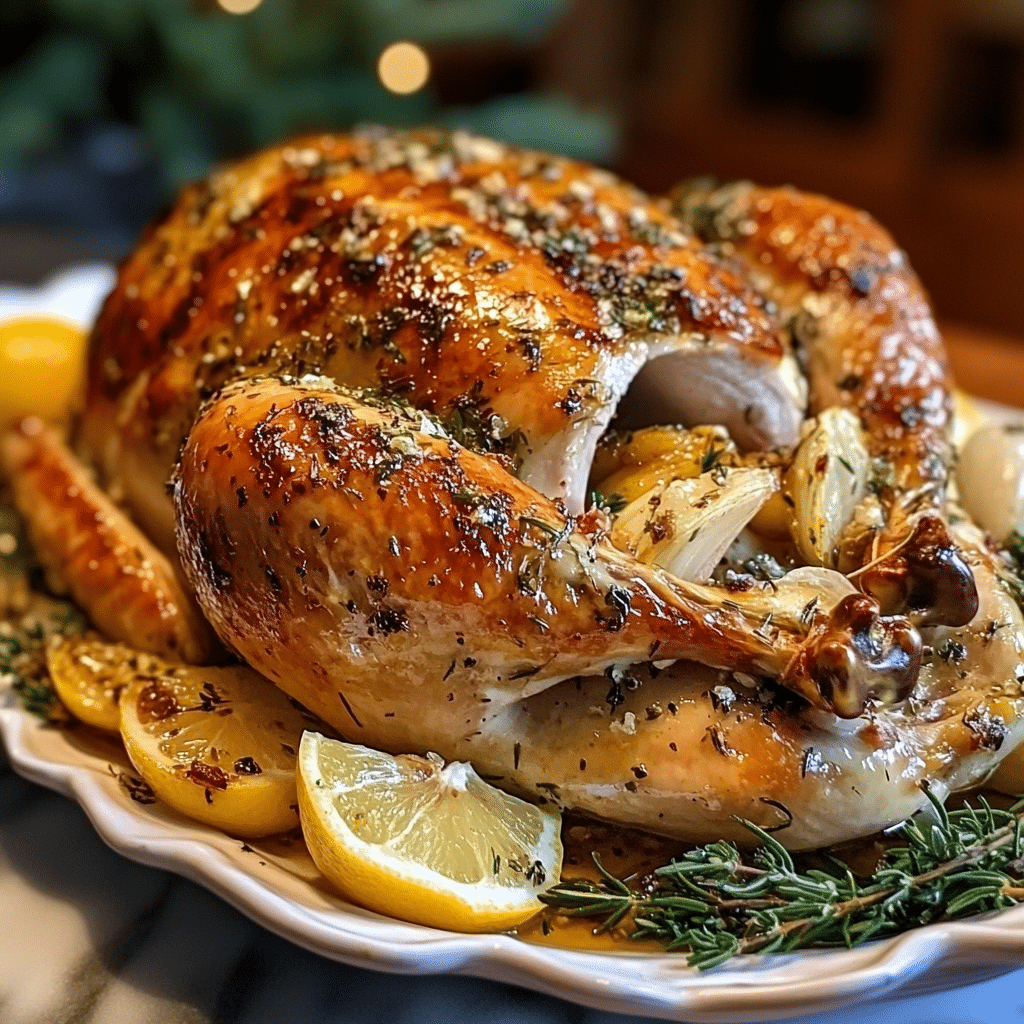 Savory Garlic Butter Roasted Turkey: Juicy & Flavor featured image