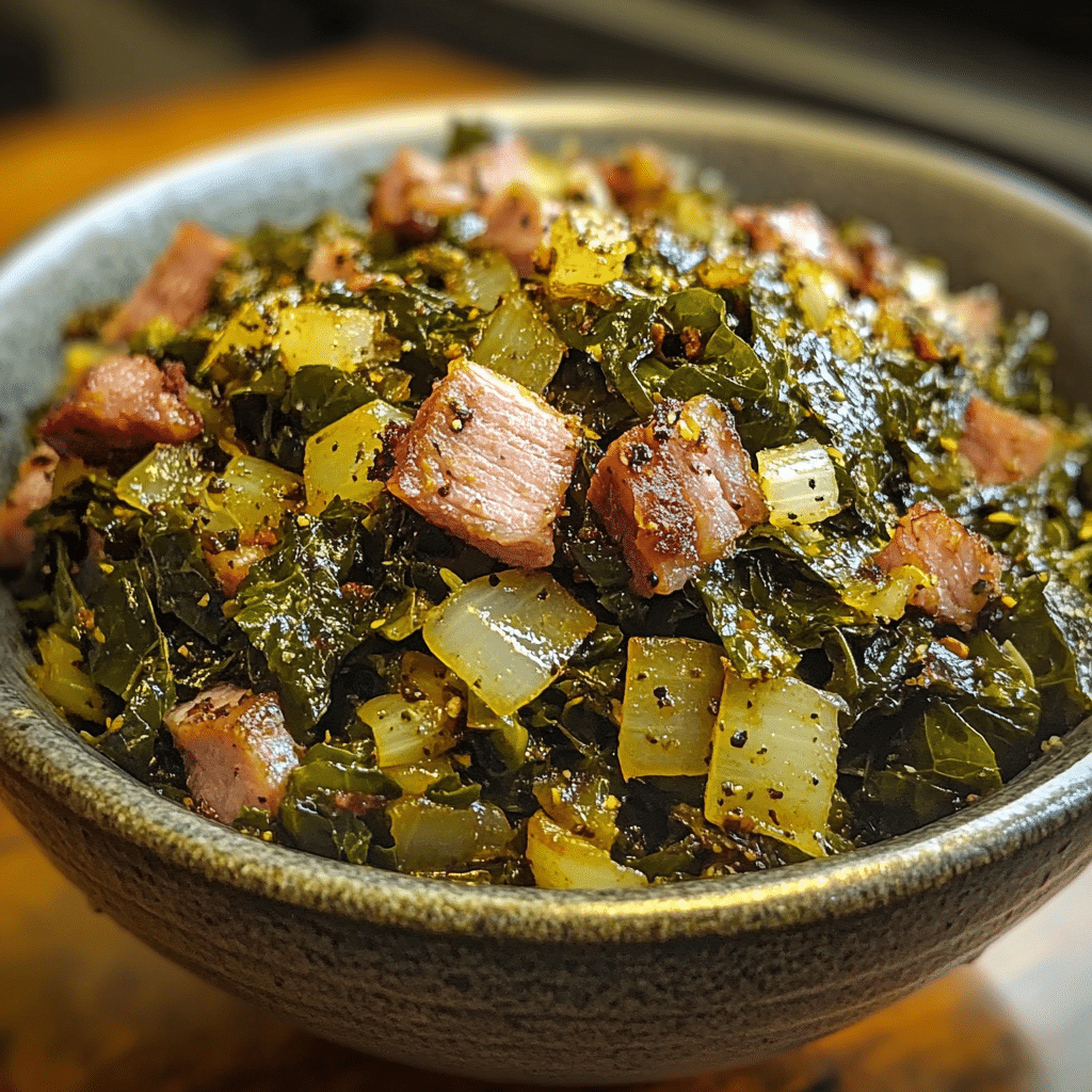 Savory Collard Greens with Smoked Turkey: Quick & Nutritious featured image