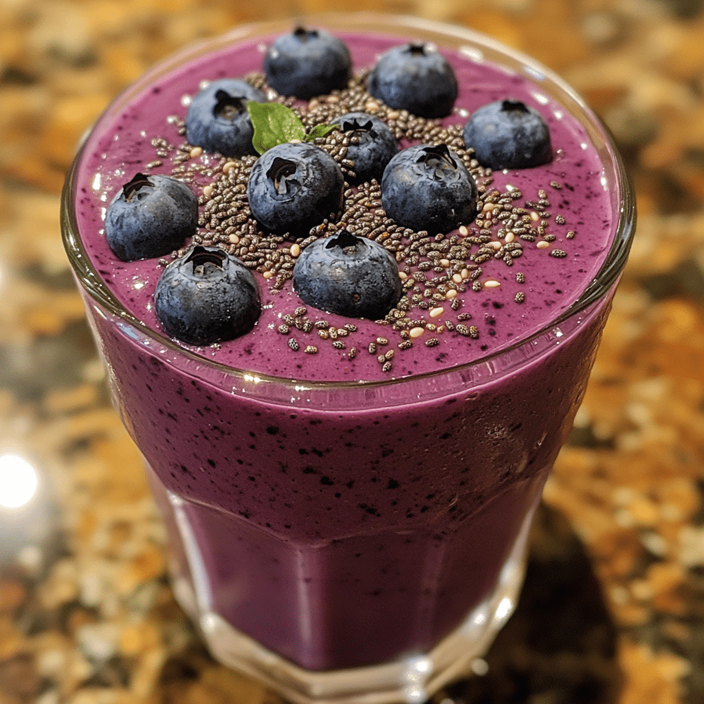 Blueberry Spinach Protein Smoothie Recipe for a Healthy Boost featured image