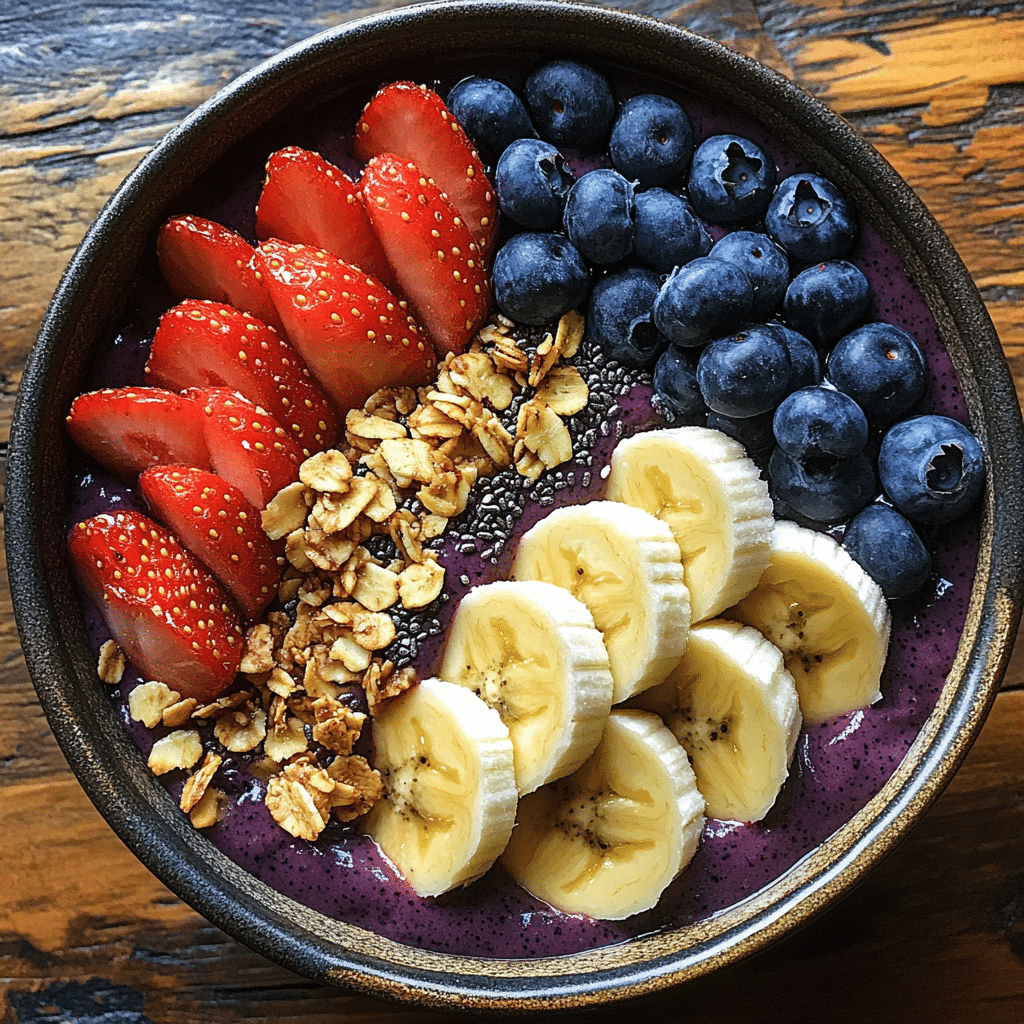 Revitalize Your Mornings with a Creamy Acai Berry Bowl Smoothie featured image