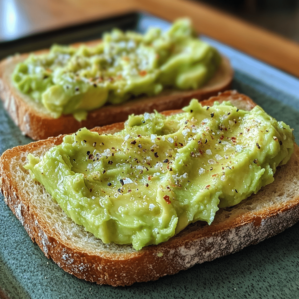 Delicious Mashed Avocado on Sourdough Toast Recipe featured image
