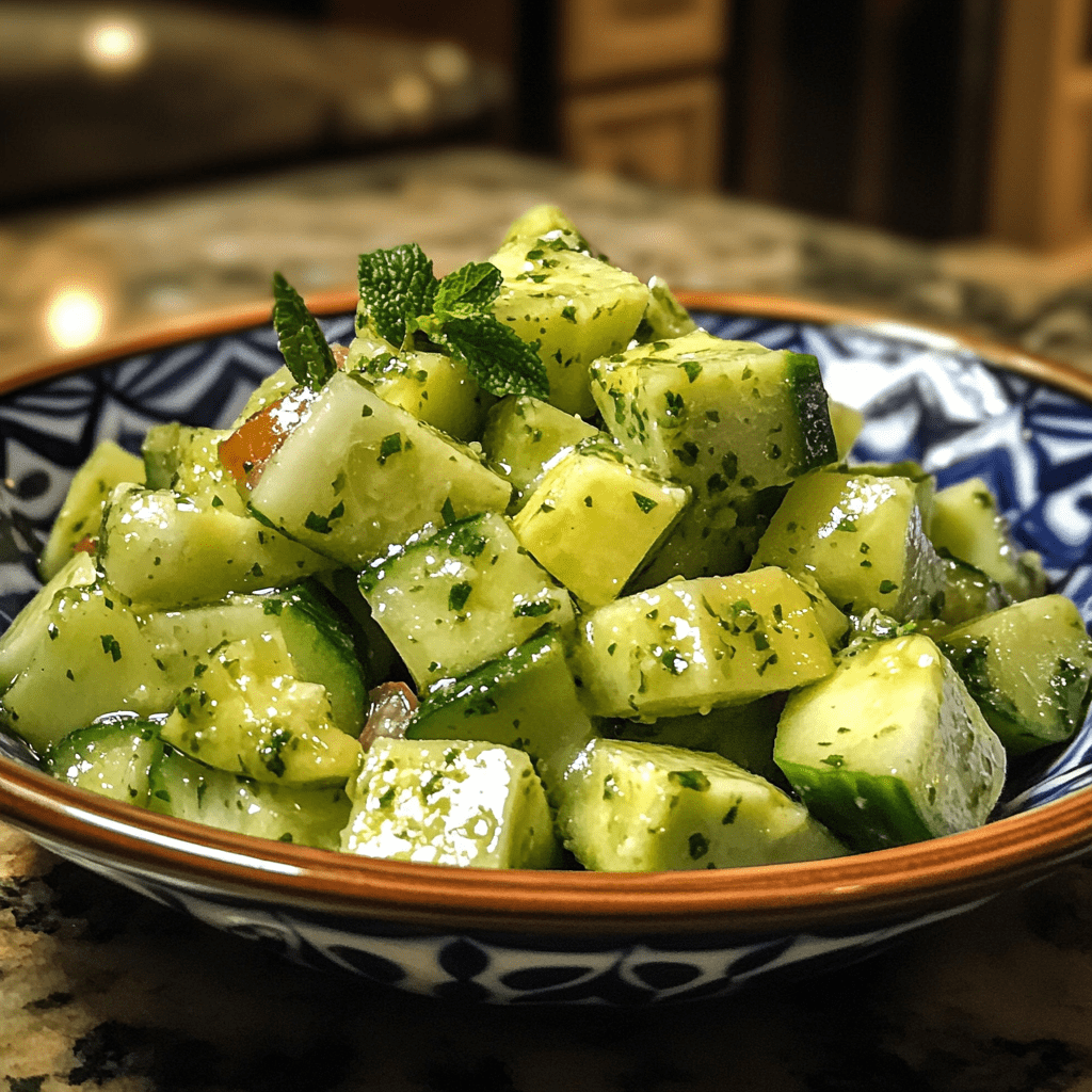 Refreshing Cucumber Yogurt Salad with Mint and Avocado Twist featured image