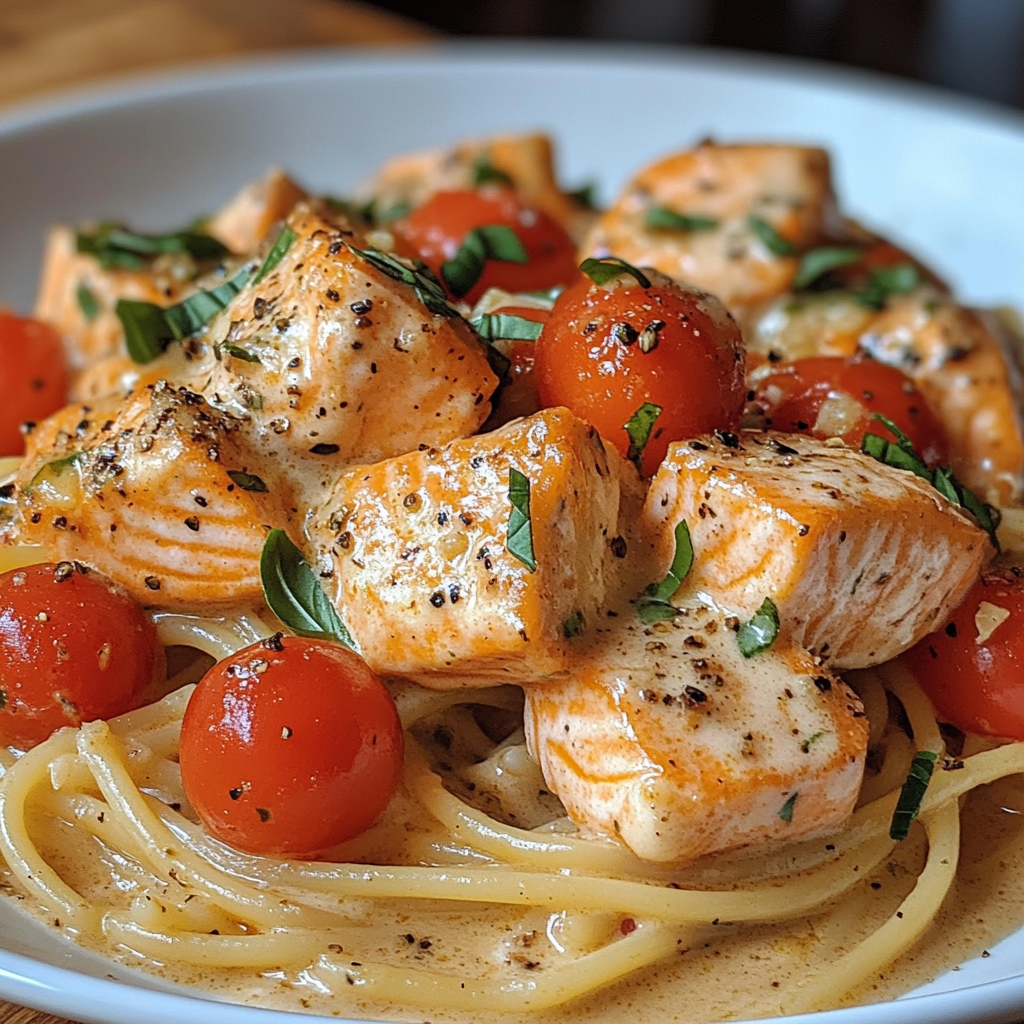 Quick & Healthy Salmon Pasta for a Delicious Weeknight Dinner featured image