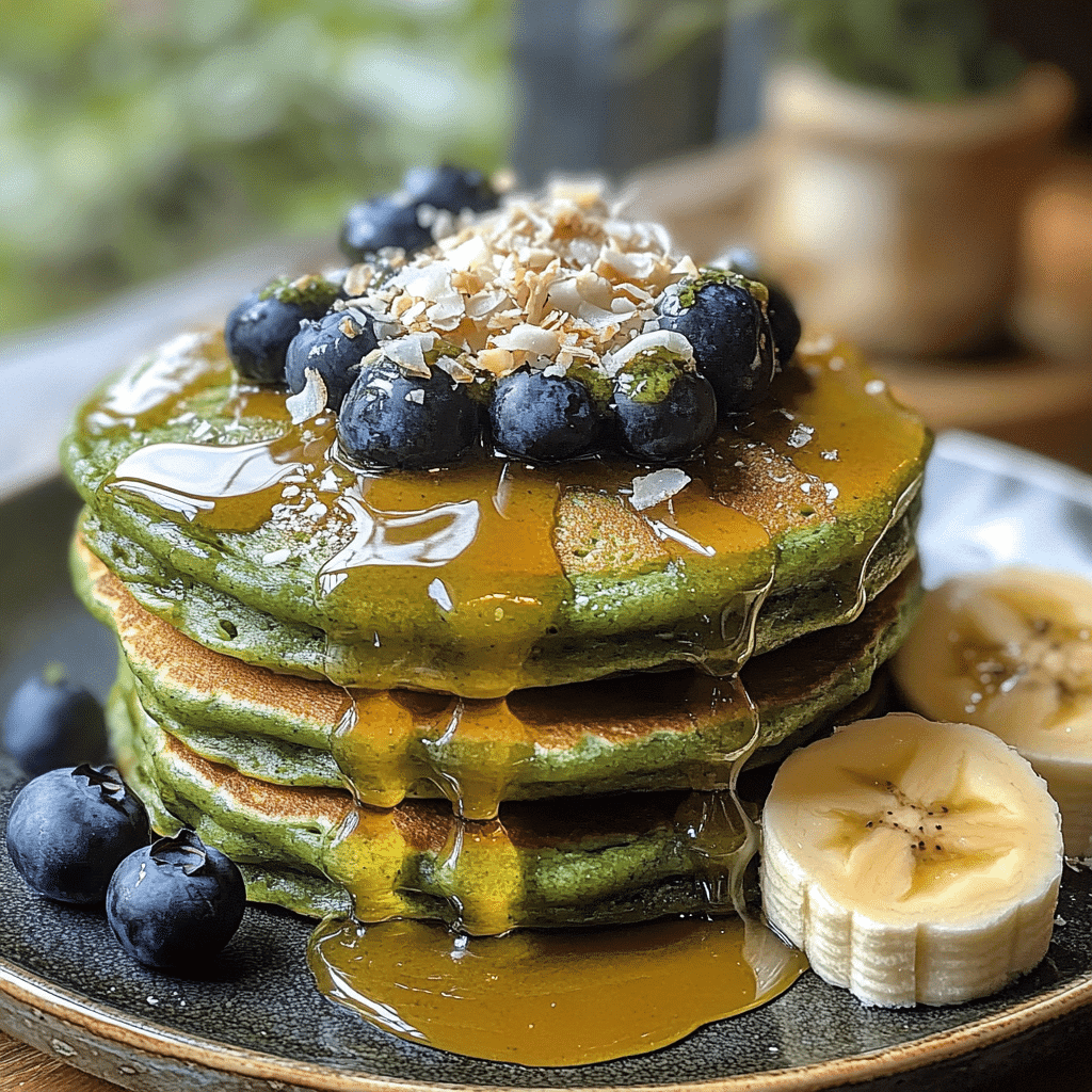 Delicious Green Monster Pancakes with Avocado & Spinach Boost featured image