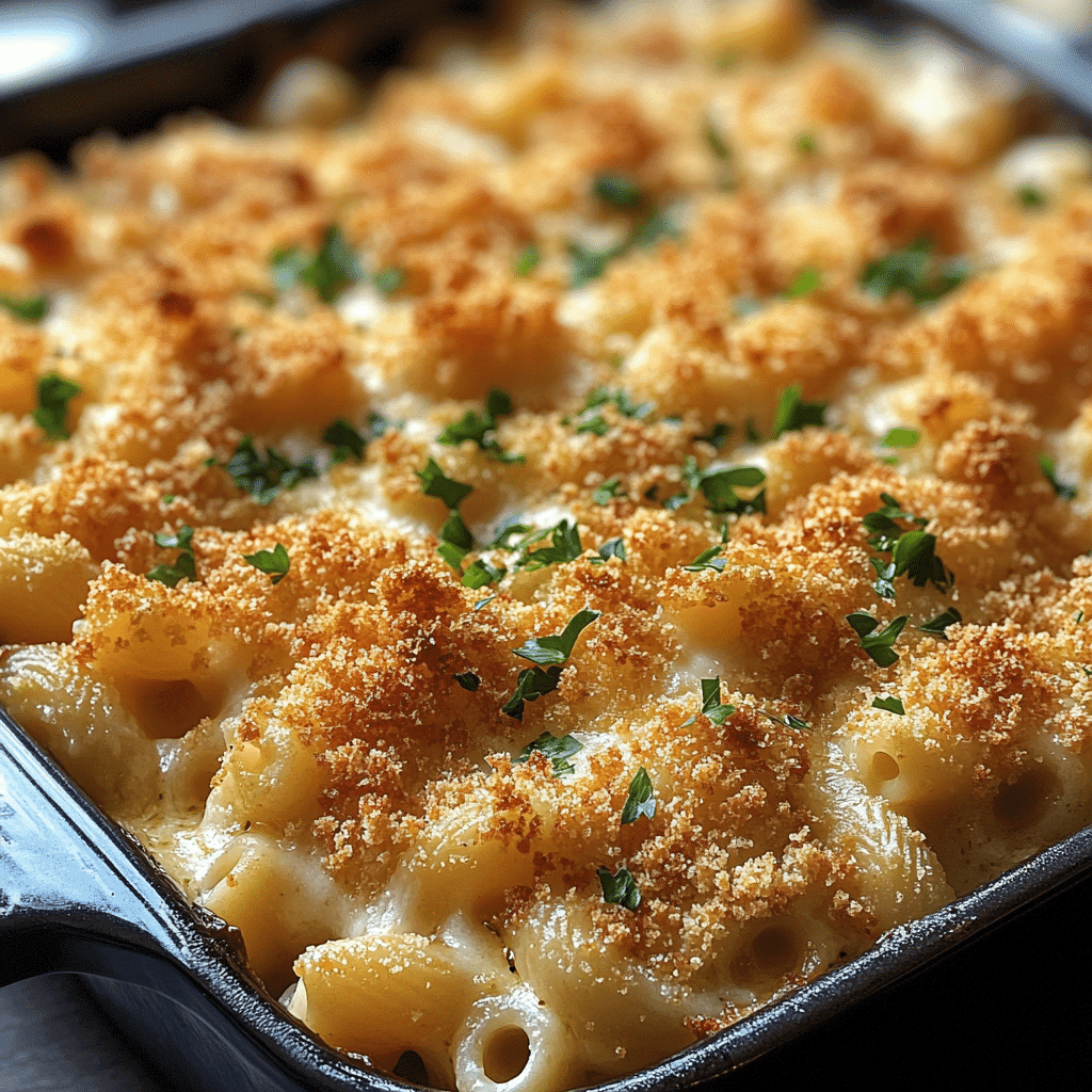 Decadent Creamy Baked Mac & Cheese in 30 Minutes featured image