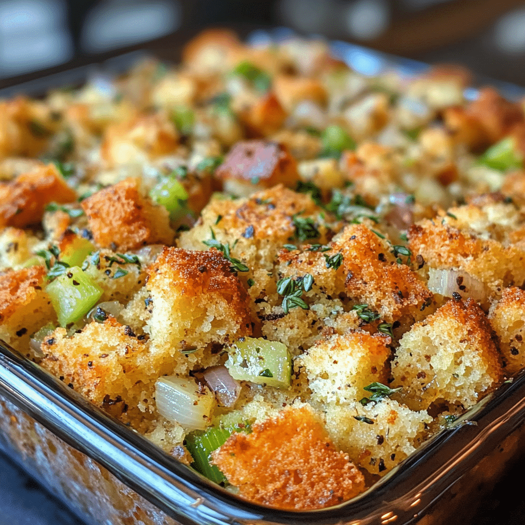 Savory Cornbread Dressing with Herb featured image